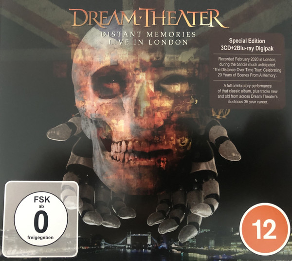 DREAM THEATER - Distant Memories Live in London (3CD/2 블루레이)