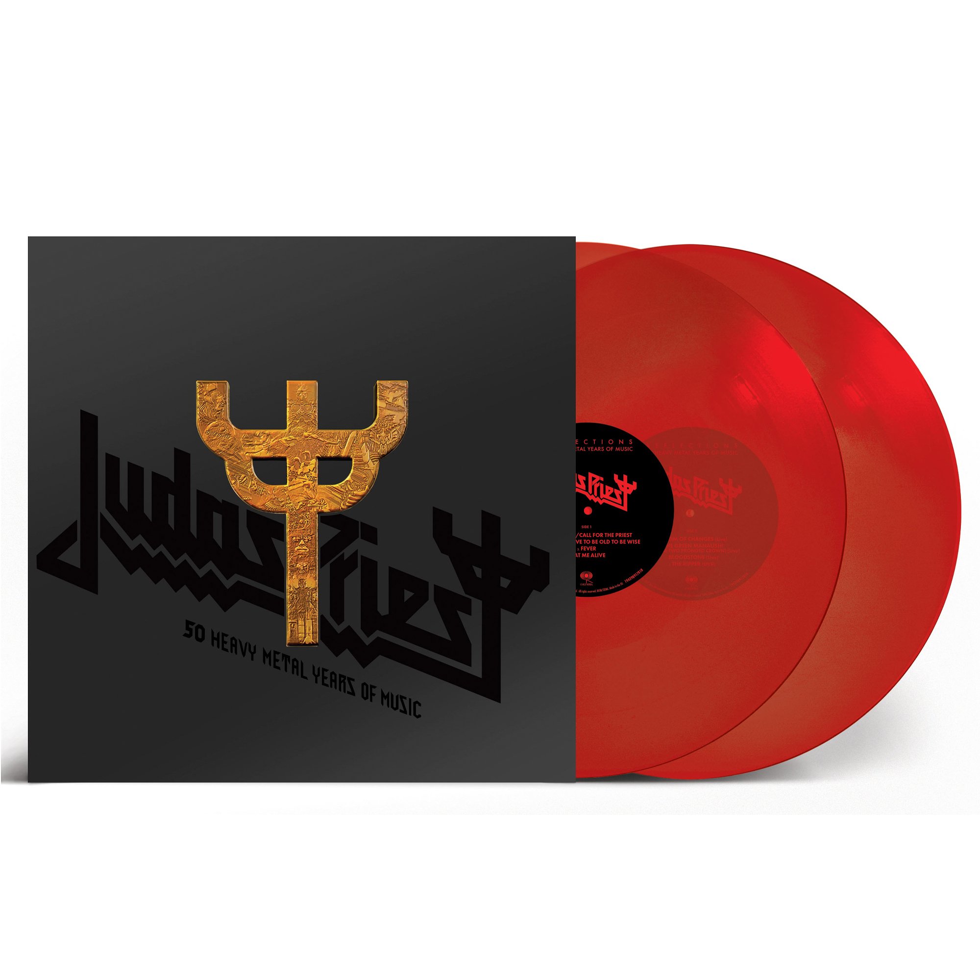 [LP] JUDAS PRIEST - 50 Heavy Metal Years of Music (2 x 레드컬러바이닐)