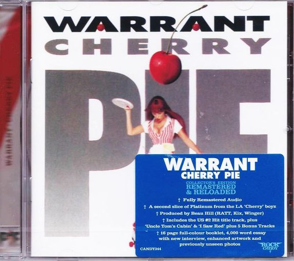 WARRANT - Cherry Pie (리마스터 락캔디 리이슈)