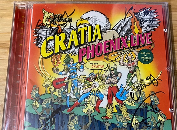 크라티아 (Cratia) - PHOENIX LIVE  친필사인반